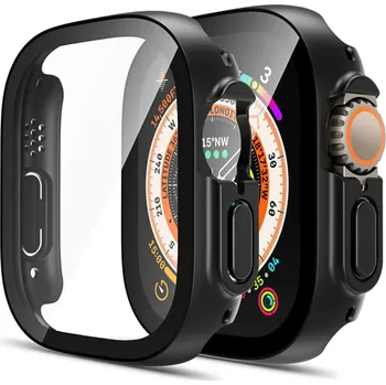 Příslušenství k chytrým hodinkám Ochranný kryt pro Apple Watch Ultra - Černý, 49 mm