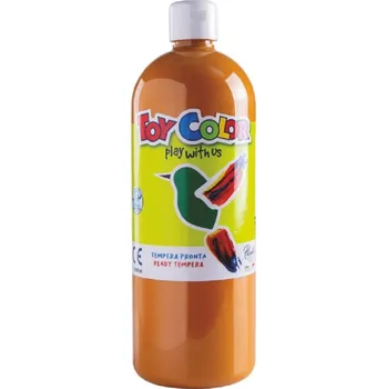 Speciální výtvarná barva Temperová barva Toy Color 1000ml, výběr barev Barva: okrová