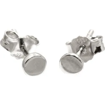 Náušnice ŠPERKY-NM, Zlaté pecky v bílém zlatě 1511