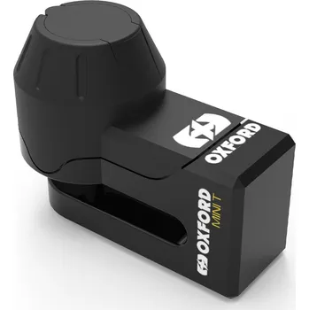 Motozámek Zámek kotoučové brzdy OXFORD MINI T, průměr čepu 5,5 mm, černá