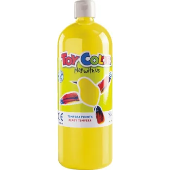 Speciální výtvarná barva Temperová barva Toy Color 1000ml, výběr barev Barva: žlutá