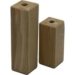 In-Design Dřevěná nábytková nožka HRANA-LAK 45x45, dub lakovaný 04 Výška nohy (mm): 200