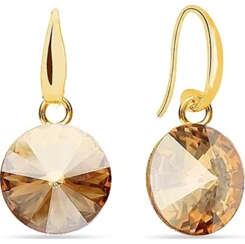 Náušnice Náušnice se Swarovski Elements Candy gold KWG112212GS Gold Shadow