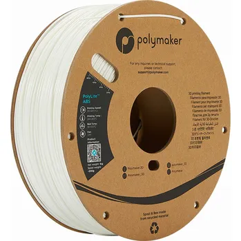 Filament Polymaker PolyLite ABS bílá 1,75mm 1kg
