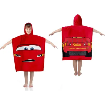Carbotex Dětské pončo 50 x 115 cm, Cars 3 Blesk McQueen