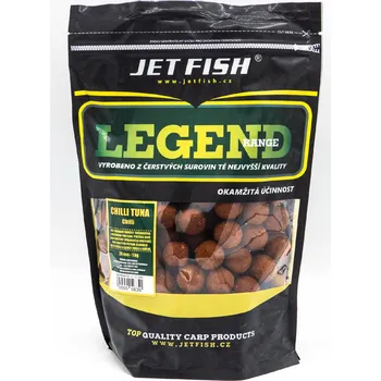 Boilies Jetfish Jet Fish Boilie Legend Range - Chilli Tuna/Chilli - 24 mm Hmotnost: 250 g
