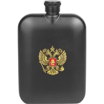 Placatka Placatka černá Ruský znak zlatý (Placatka s ruským symbolem)