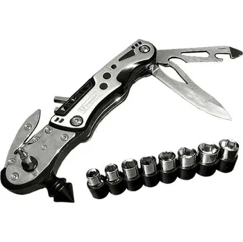 Cyklo nářadí Multifunkční kapesní nářadí Traveler LED (univerzální nářadí s LED světlem)