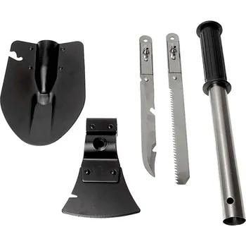 Polní lopatka Multifunkční lopatka, sekera, nůž, pilka (polní skládací lopatka do auta)