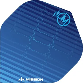 Příslušenství pro šipky Mission Letky Solo - Joe Murnan - Blue F3940