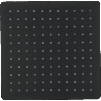 Sprchová hlavice BESCO Hlavová sprcha SLIM UNI S - hranatá Barva - Černá , Rozměr hlavové sprchy - 300 × 300 mm BADPUKCZ