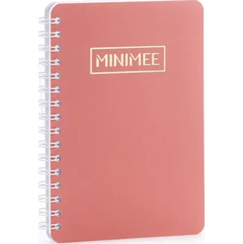 Zápisník Minimee A6 zápisník korálová