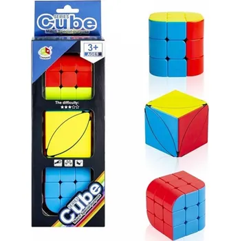 Hlavolam Dárkový 3-set FanXin 6 Colors Cylinder