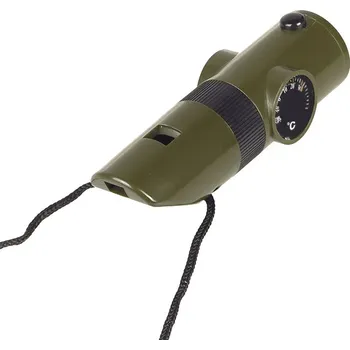 Píšťalka SURVIVAL zelená (Píšťalka army zelená khaki)