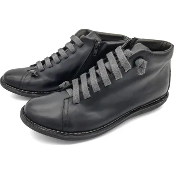 Pánské polobotky Pánské casual kotníkové boty C-1006-00001 CHACAL černá Barva: černá, Velikost: 45