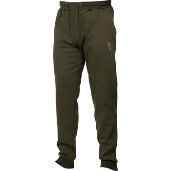 Rybářské oblečení Fox Tepláky Collection Green Silver Joggers Velikost kalhot: L