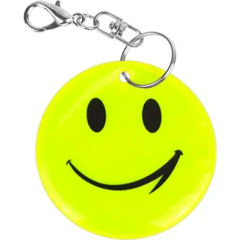 Reflexní přívěsek smajlík (bezpečnostní reflexní prvek pro děti)