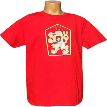 Pánské tričko Tričko Znak ČSSR červené (bavlněné tričko s československým znakem)
