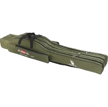 Mikado Obal na pruty 3komorový zelený 160 cm Pouzdro na prut Mikado Obal na pruty 3komorový zelený 160 cm