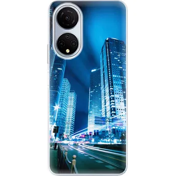 Pouzdro na mobilní telefon Odolné silikonové pouzdro iSaprio - Night City Blue - Honor X7