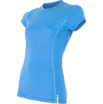 SENSOR MERINO WOOL Active dámské triko kr.ruk.modré M