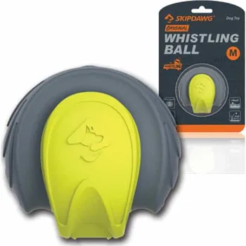 Hračka pro psa Hračka GIGWI guma TPR - Skipdawg Whistling Ball hvízdací a plovoucí 6,35cm (DOPRODEJ)