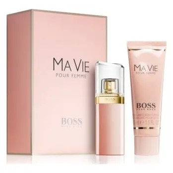 Dámský parfém Hugo Boss Hugo Boss Boss Ma Vie Pour Femme SET: Parfumovaná voda 30ml + Tělové mléko 50ml Pre ženy Parfumovaná voda