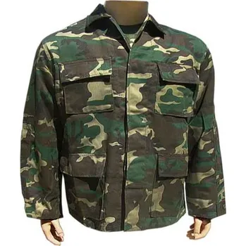 Maskáčová bunda BDU woodland (vojenská polní blůza)
