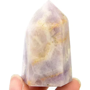 Přírodní kámen Ametyst broušená špice 75g