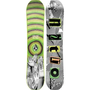 Snowboarding SNOWBOARD NITRO RIPPER KIDS X VOLCOM 23 - zelená - 126 + při osobním odběru 4 266 Kč