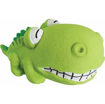 Hračka pro psa Hračka HIPHOP latex - Big Head mini krokodýl zelený 9cm