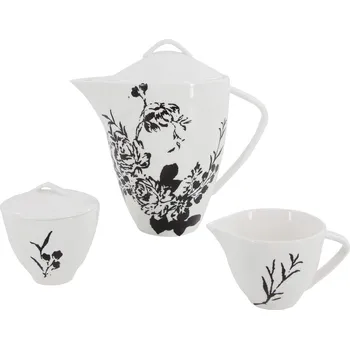 by inspire 5dílná souprava Natty (Konvice 1600ml, mléčenka 150ml, cukřenka 150ml)