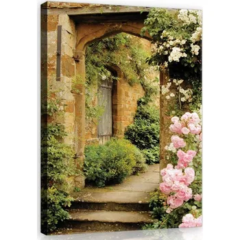 Obraz Postershop Obraz na plátne: Kvetinová ulicka (3) - 75x100 cm