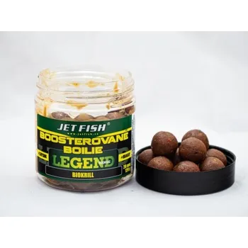 Boilies Jetfish Jet Fish Boosterované Boilie Legend Range - Biokrill -24 mm/250ml