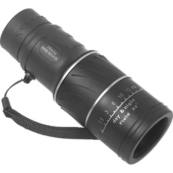 Dalekohled Monokulár Observer 16x52 černý Field 22° (kvalitní pozorovací monokulár)
