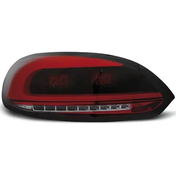 Zadní světlomet TUNING-TEC Zadní světla VW Scirocco III 08+ červená/kouřová LED BAR 1