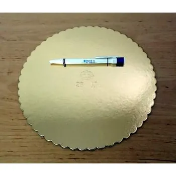 Podložka pod dort Slunečnice zlatá 26cm