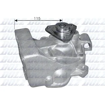 Chladič motoru Vodní čerpadlo, chlazení motoru DOLZ S169