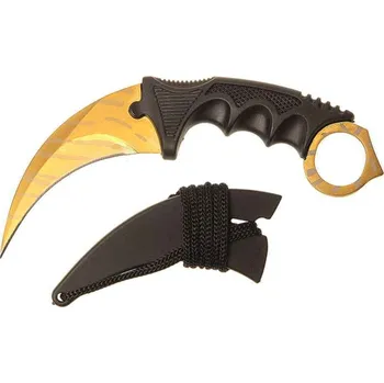 Sebeobrana TifanTEX karambit zlatý