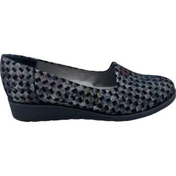 Dámské polobotky Dámské kožené mokasíny Kira 3124 černé Velikost: 38 (EU)