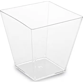 Jednorázové nádobí Kelímek fingerfood 100ml 59x59x54mm 50ks