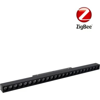 LED panel Lištové magnetické svítidlo Mi-Light | RGB+CCT | 12W | DC48V | 900lm | 2,4GHz + ZigBee 3.0 | Grill |