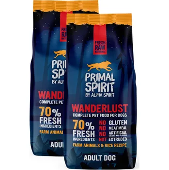 Primal Spirit Dog 70 % Wanderlust Krmivo pro psa Primal Spirit Dog 70 % Wanderlust