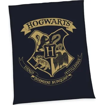 Dětská deka Herding Fleece deka Harry Potter 150 x 200 cm Hogwarts