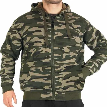 Pánská mikina Pánská mikina nadměrná velikost HX999b zateplená (nadrozměrná mikina na zimu)