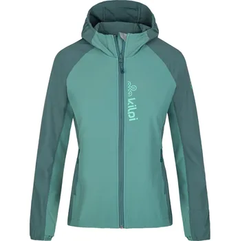 Dámská softshellová bunda Kilpi dámská softshellová běžecká bunda Balans-W Barva: tmavě zelená, Velikost: 44