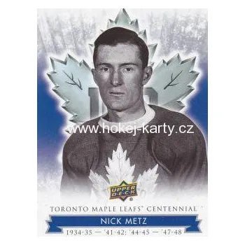 Karetní hra řadová karta NICK METZ 17-18 Toronto Centennial číslo 24