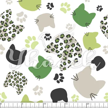 Microfibra, Levhartí kočičky zelené