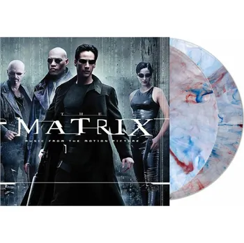 Filmová hudba The Matrix: Music From The Motion Picture - Various [2LP] (Coloured Red And Blue Swirl Vinyl)