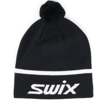 SWIX SURMOUNT BEANIE Black Velikost: 58